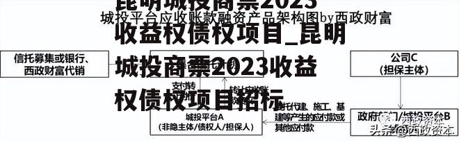 昆明城投商票2023收益权债权项目_昆明城投商票2023收益权债权项目招标