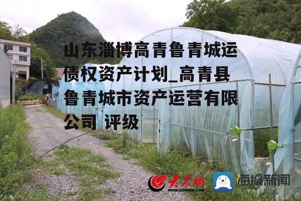 山东淄博高青鲁青城运债权资产计划_高青县鲁青城市资产运营有限公司 评级