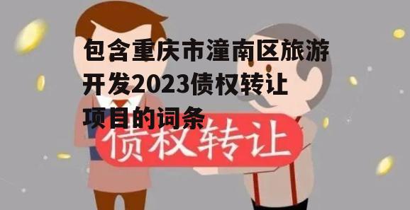 包含重庆市潼南区旅游开发2023债权转让项目的词条