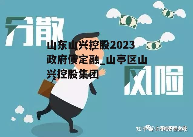 山东山兴控股2023政府债定融_山亭区山兴控股集团