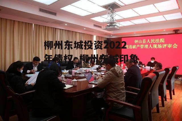 柳州东城投资2022年债权_柳州东城印象