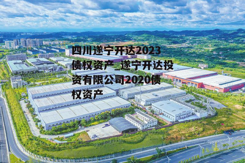 四川遂宁开达2023债权资产_遂宁开达投资有限公司2020债权资产