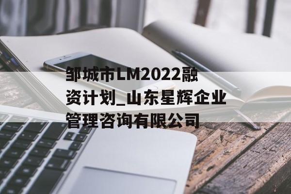 邹城市LM2022融资计划_山东星辉企业管理咨询有限公司