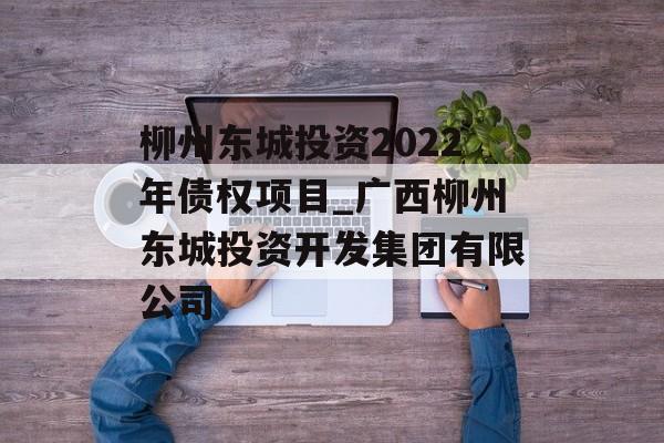 柳州东城投资2022年债权项目_广西柳州东城投资开发集团有限公司