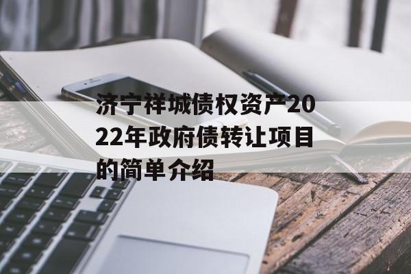 济宁祥城债权资产2022年政府债转让项目的简单介绍