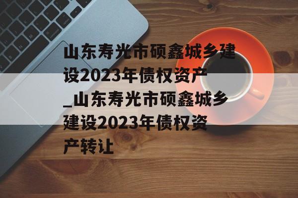 山东寿光市硕鑫城乡建设2023年债权资产_山东寿光市硕鑫城乡建设2023年债权资产转让