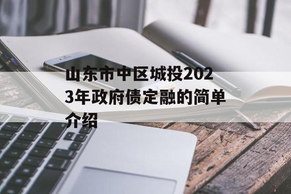 山东市中区城投2023年政府债定融的简单介绍