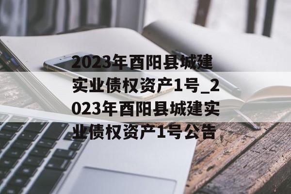 2023年酉阳县城建实业债权资产1号_2023年酉阳县城建实业债权资产1号公告