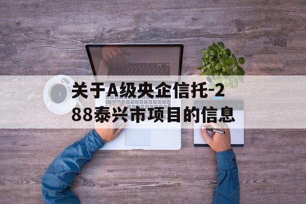 关于A级央企信托-288泰兴市项目的信息