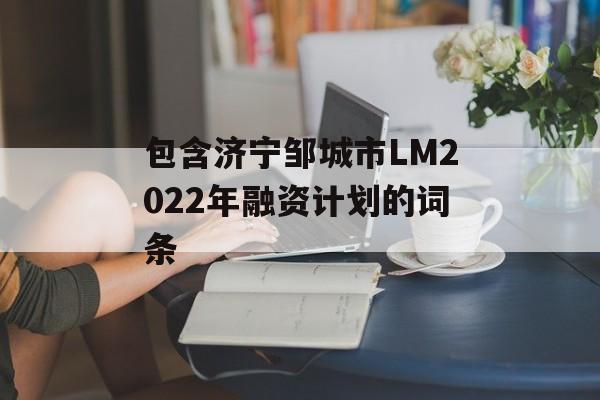 包含济宁邹城市LM2022年融资计划的词条