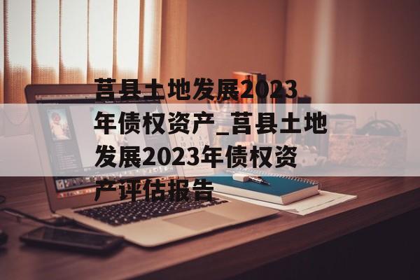 莒县土地发展2023年债权资产_莒县土地发展2023年债权资产评估报告