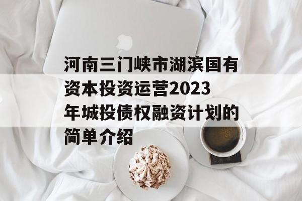 河南三门峡市湖滨国有资本投资运营2023年城投债权融资计划的简单介绍