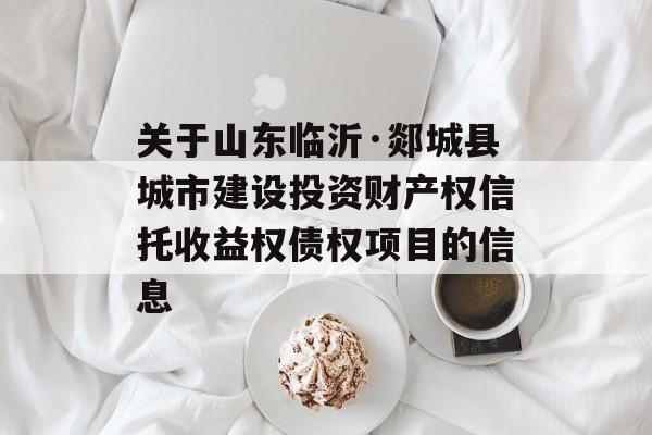 关于山东临沂·郯城县城市建设投资财产权信托收益权债权项目的信息