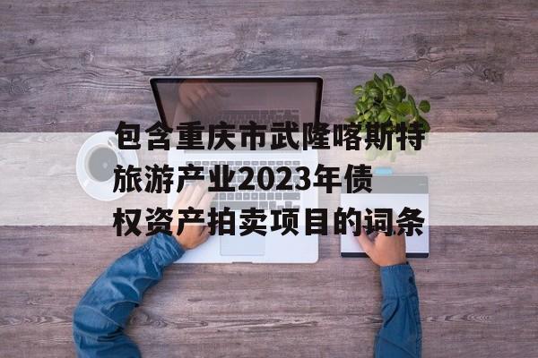 包含重庆市武隆喀斯特旅游产业2023年债权资产拍卖项目的词条