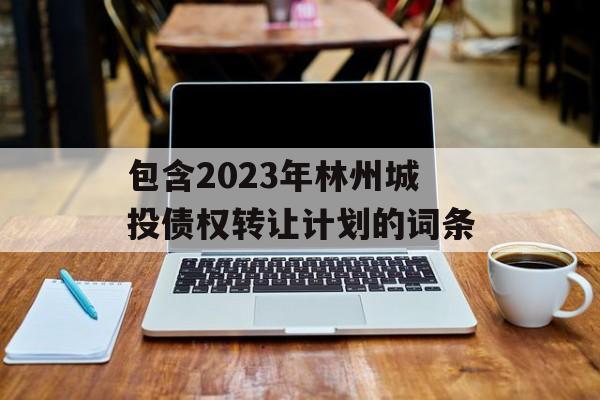 包含2023年林州城投债权转让计划的词条