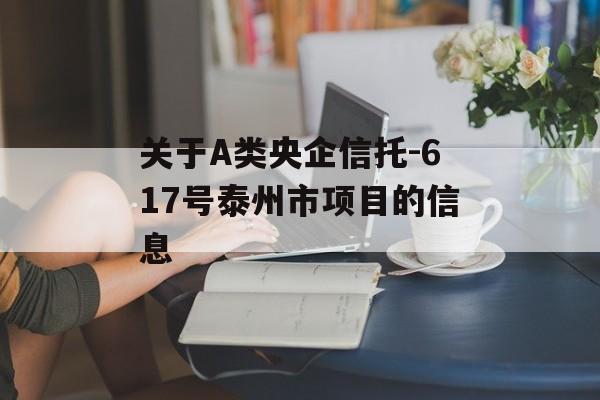 关于A类央企信托-617号泰州市项目的信息