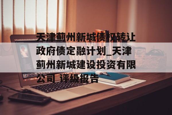 天津蓟州新城债权转让政府债定融计划_天津蓟州新城建设投资有限公司 评级报告