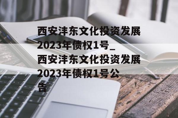 西安沣东文化投资发展2023年债权1号_西安沣东文化投资发展2023年债权1号公告