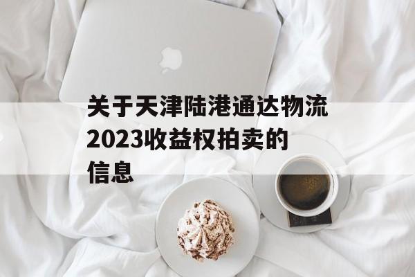 关于天津陆港通达物流2023收益权拍卖的信息