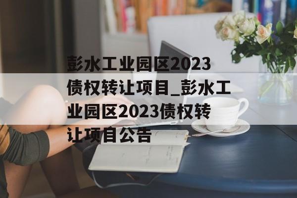 彭水工业园区2023债权转让项目_彭水工业园区2023债权转让项目公告