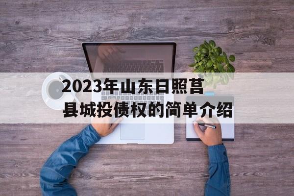 2023年山东日照莒县城投债权的简单介绍