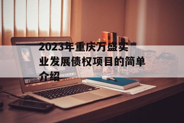 2023年重庆万盛实业发展债权项目的简单介绍