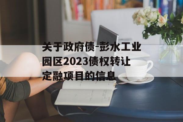 关于政府债-彭水工业园区2023债权转让定融项目的信息