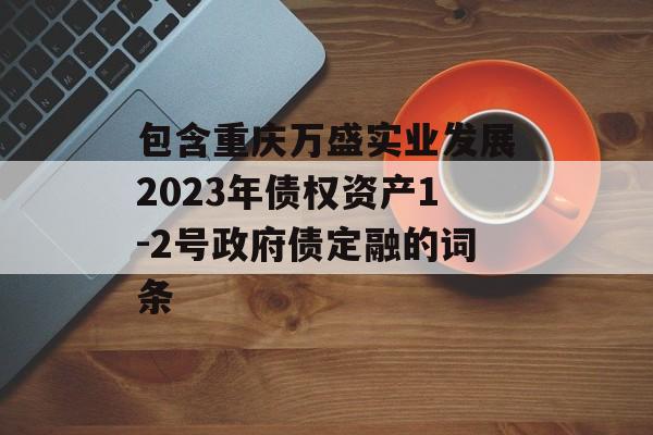 包含重庆万盛实业发展2023年债权资产1-2号政府债定融的词条