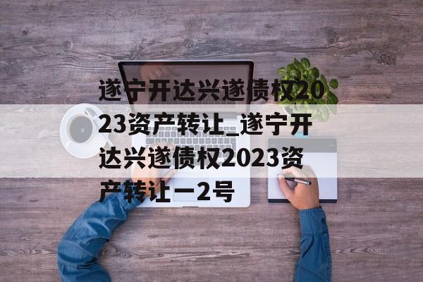 遂宁开达兴遂债权2023资产转让_遂宁开达兴遂债权2023资产转让一2号