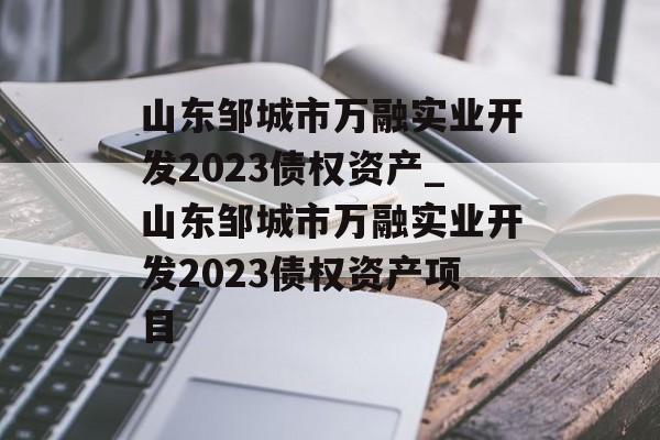 山东邹城市万融实业开发2023债权资产_山东邹城市万融实业开发2023债权资产项目