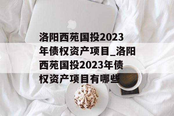 洛阳西苑国投2023年债权资产项目_洛阳西苑国投2023年债权资产项目有哪些