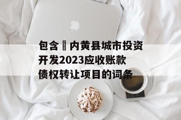 包含​内黄县城市投资开发2023应收账款债权转让项目的词条