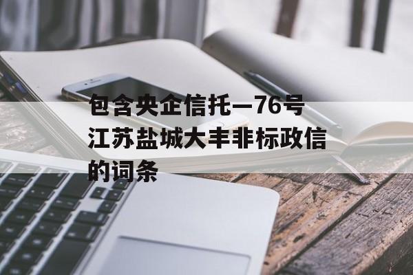 包含央企信托—76号江苏盐城大丰非标政信的词条