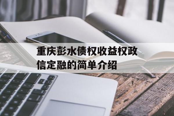 重庆彭水债权收益权政信定融的简单介绍