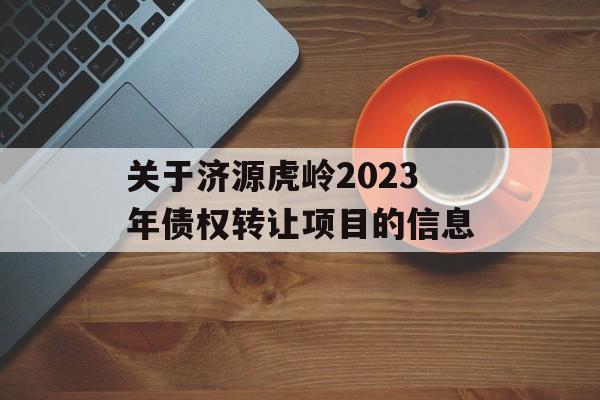 关于济源虎岭2023年债权转让项目的信息