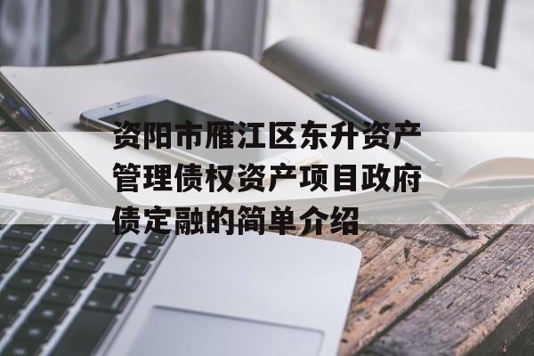 资阳市雁江区东升资产管理债权资产项目政府债定融的简单介绍