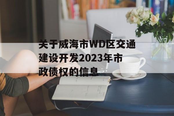 关于威海市WD区交通建设开发2023年市政债权的信息