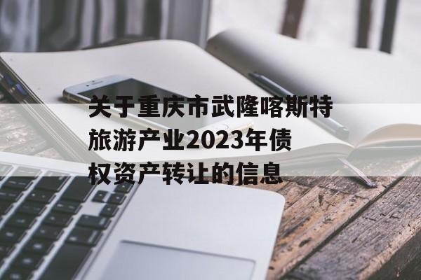 关于重庆市武隆喀斯特旅游产业2023年债权资产转让的信息