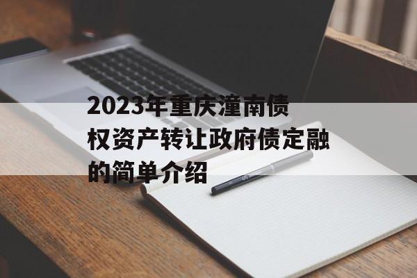 2023年重庆潼南债权资产转让政府债定融的简单介绍