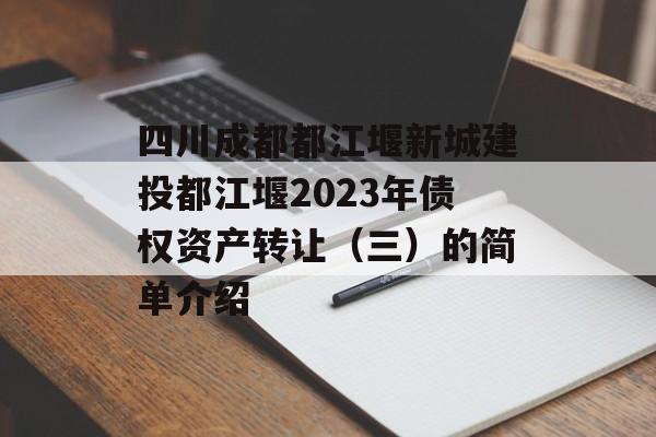 四川成都都江堰新城建投都江堰2023年债权资产转让（三）的简单介绍