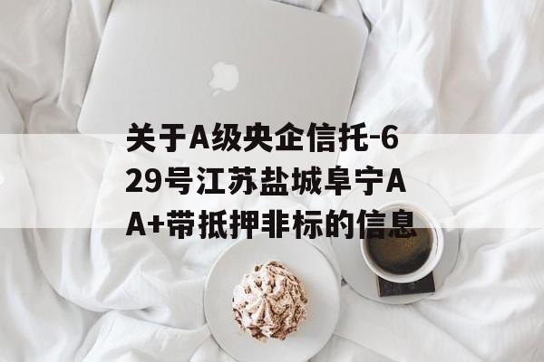 关于A级央企信托-629号江苏盐城阜宁AA+带抵押非标的信息