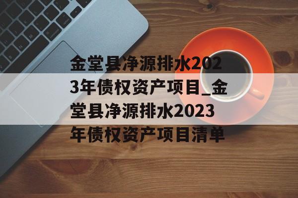 金堂县净源排水2023年债权资产项目_金堂县净源排水2023年债权资产项目清单