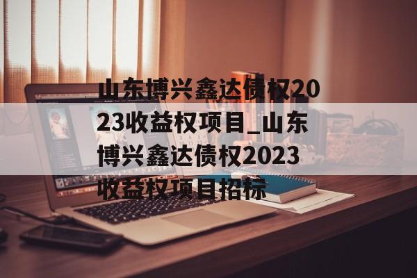 山东博兴鑫达债权2023收益权项目_山东博兴鑫达债权2023收益权项目招标