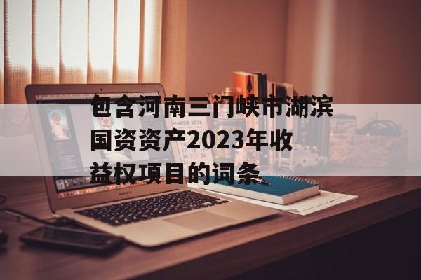 包含河南三门峡市湖滨国资资产2023年收益权项目的词条