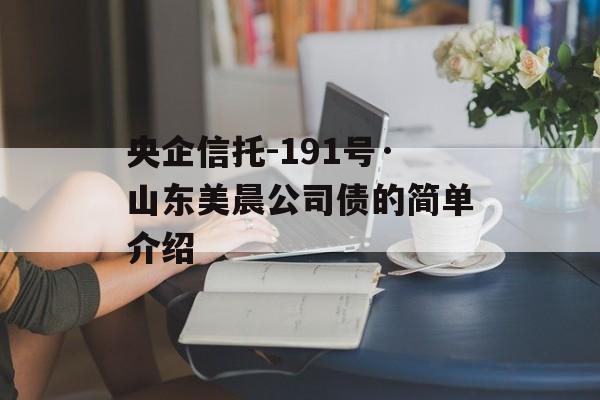 央企信托-191号·山东美晨公司债的简单介绍