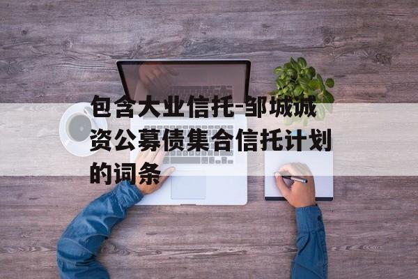 包含大业信托-邹城诚资公募债集合信托计划的词条