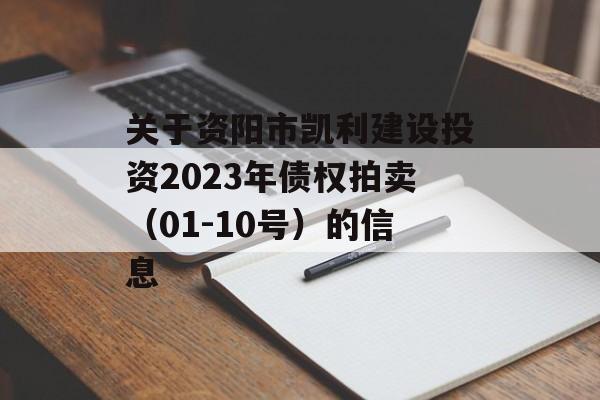 关于资阳市凯利建设投资2023年债权拍卖（01-10号）的信息