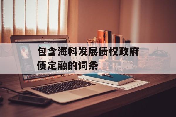 包含海科发展债权政府债定融的词条