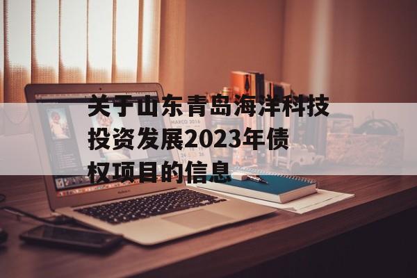 关于山东青岛海洋科技投资发展2023年债权项目的信息