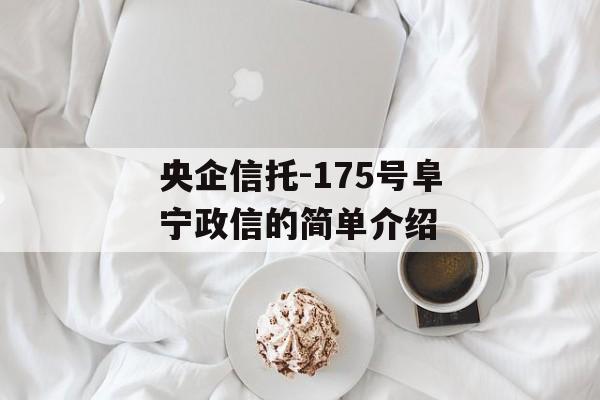 央企信托-175号阜宁政信的简单介绍